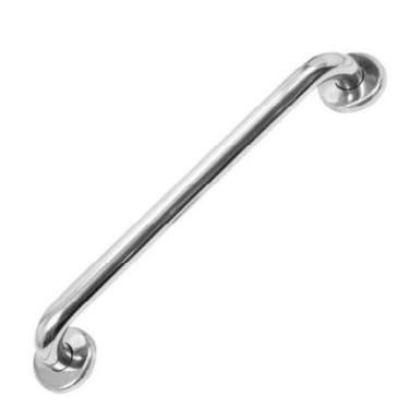 Imagem de Barra alça de apoio para banheiro inox para idosos 40cm - AGS
