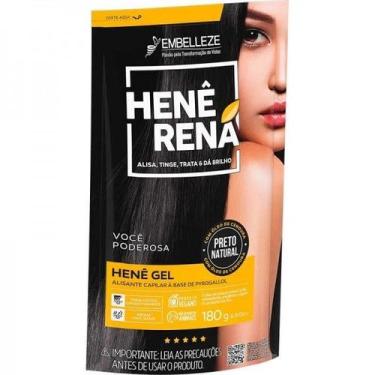 Imagem de Henê Gel Preto Natural 180g - Embelleze
