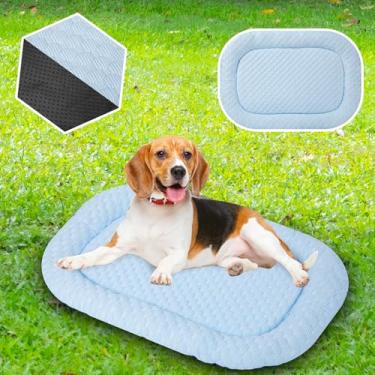 Imagem de Almofada lavável para cama de cachorro, tapete de cama de cachorro médio, antiderrapante, cobertores para cães pequenos, 63,5 cm C x 49,8 cm
