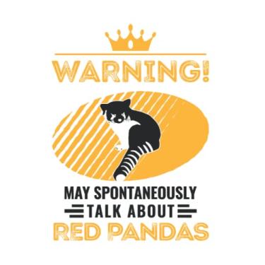 Imagem de Red Panda Notebook: May Spontaneously Talk About Red Pandas / 6x9 Inches / 120 graph Sites