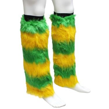Imagem de Polainas esportivas fofas verde e dourada
