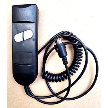 Imagem de GYG Cadeira de elevação genérica de 2 botões (para cima/baixo) 5 pinos com linha rolante de 180° ou controle manual reclinável elétrico para controle de fios OKIN OU LIMOSS 3/5