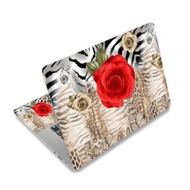 Imagem de Adesivo para laptop, 30.5 cm 33.0 cm 33.8 cm 35.6 cm 38.1 cm 39.1 cm 39.6 cm capa protetora para laptop Toshiba Hp Samsung Dell Apple Acer Leonovo Sony Asus Laptop Notebook (rosas vermelhas)