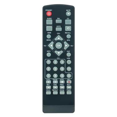 Imagem de Controle remoto de substituição AT103B aplicável para caixa conversor de TV digital Ematic AT103B