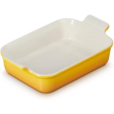 Imagem de Travessa retangular le creuset heritage 26CM amarelo néctar