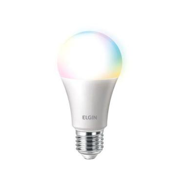 Imagem de Lâmpada Smart Wi-Fi Elgin Smart Color Bulbo LED - 10W