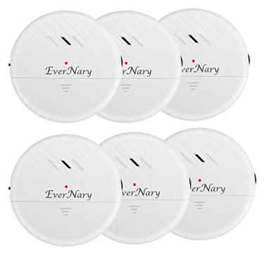 Imagem de Alarme de janela 125dB Sensores de vibração alta Instalação fácil - Adequado para casa, escritório, apartamento e segurança RV (6 conjuntos preto)