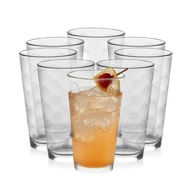 Imagem de Libbey Copos com estampa Reno, conjunto de 8