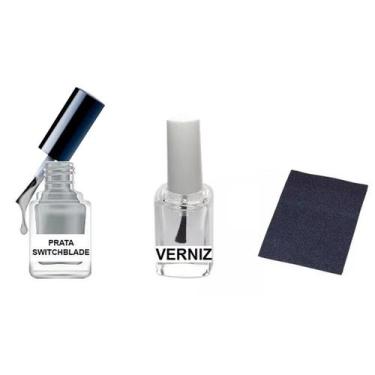 Imagem de Tinta De Retoque Tira Risco Chevrolet - Prata Switchblade - Jhow Adesi