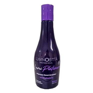 Imagem de Shampoo Matizador Desamarelador Lumi Platinum 300ml Luminositta