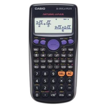 Imagem de Calculadora Cientifica Casio - Preto (fx-350laplus-w-dh3)