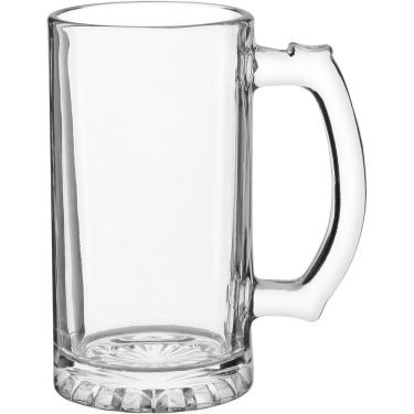 Imagem de Caneca Cerveja Home&co Vidro 500ml 15x8x8cm Transparente