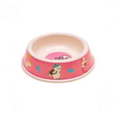 Imagem de Comedouro Melamine P/ Gatos Rosa