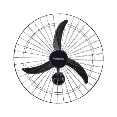 Imagem de Ventilador Oscilante New De Parede 60cm Preto - Ventisol Voltagem:220v 220v
