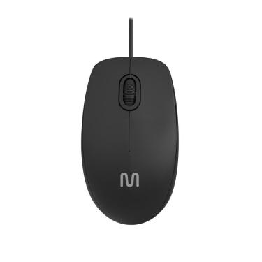 Imagem de Mouse Com Fio Mf400 Clique Silencioso Conexão Usb 1200dpi
