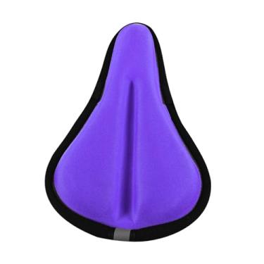 Imagem de predolo Capa de assento de bicicleta infantil 15x22cm acessórios espuma de memória ergonômico selim acolchoado capa