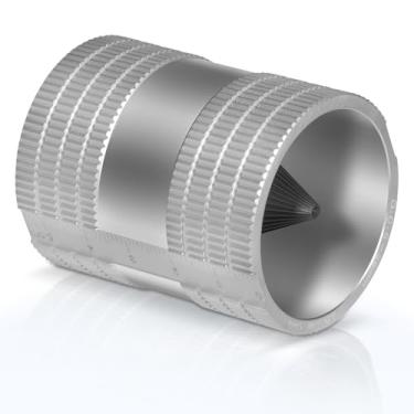 Imagem de Alargador de tubo interno/externo de 1/10.2 cm a 1-1/10.2 cm, 29983 Modelo 223S Ferramenta de rebarbação de tubos pequenos para tubos e tubos de aço inoxidável, cobre, alumínio, PVC, 6 mm-36 mm