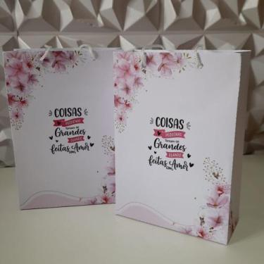 Imagem de Kit 10 sacolinha personalizada - Orvalho Festas