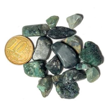 Imagem de 20g Esmeralda Rolado Pedra Natural PP 5 a 10mm Classe C - CristaisdeCu