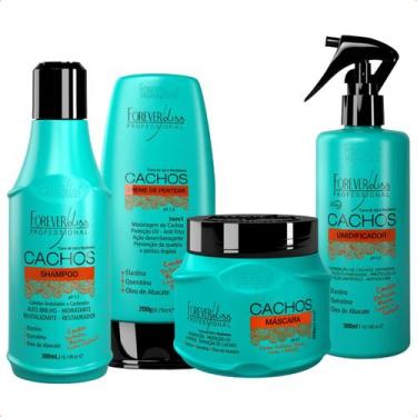 Imagem de Kit Forever Liss Manutenção dos Cachos Completo 4 Produtos