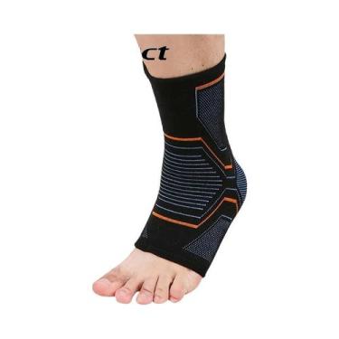 Imagem de Cinta Elástica Unissex De Suporte Para Tornozelo Em Malha Para Esporte
