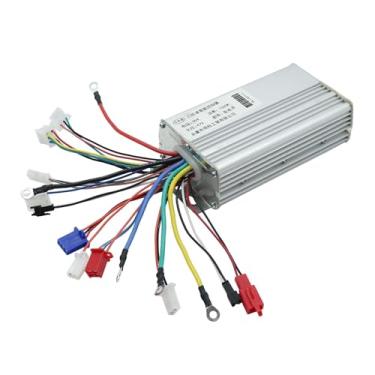 Imagem de kowaku Kit controlador de bicicleta, controle de motor, liga de alumínio, longa vida útil, controlador de onda senoidal para veículo elétrico, 1500W, 2000W, 15x8.6x4.3cm