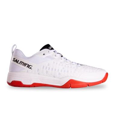 Imagem de Salming Eagle Tênis feminino de squash, Branco/vermelho, 9.5