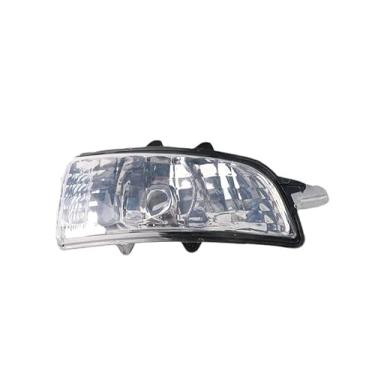Imagem de MIUINCY Lente de luz de seta indicadora espelhada L/R (direita 31111102) (esquerda 31111090 para Volvo S40 S60 S80 C30 C70 V50 V70 2007 2008 2009 (sem lâmpada) (esquerda)