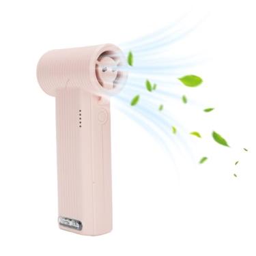 Imagem de Mingzhe Fã de Turbo Small 5 Velocidades Portáteis USB Recarregável Fã de Mão Ao Ar Livre
