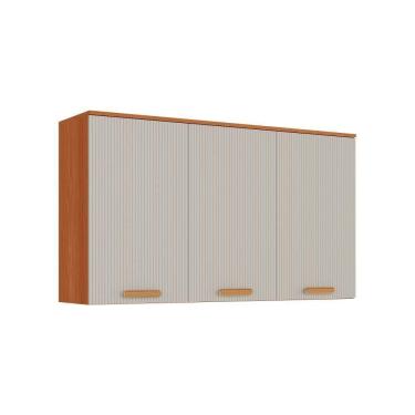 Imagem de Armário Aéreo Itatiaia Itafriz 120cm Em Madeira Cinamomo Fendi