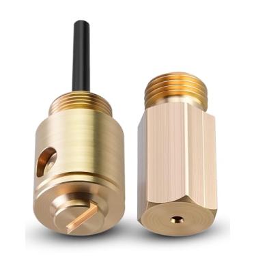 Imagem de QAGGUM Kit de conector de secador de gás adequado para secadores de gás Samsung LPKIT-3/XAA LPKIT-3 22000 BTU, kit de conversão de peças de reposição de latão puro, gás natural para gás LP