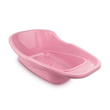 Imagem de Banheira 20 Litros Resistente Infantil Adoleta, Rosa