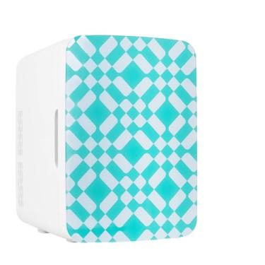 Imagem de Cooluli Mini geladeira de 10 L para quarto – carro, mesa de escritório e dormitório – Cooler e aquecedor portátil de 12 V para alimentos, bebidas, cuidados com a pele, beleza e maquiagem – Geladeira