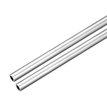 Imagem de 2 peças 6063 tubo reto redondo de alumínio sem costura 3 cm de comprimento 0,273 polegadas ID 0,351 polegadas OD