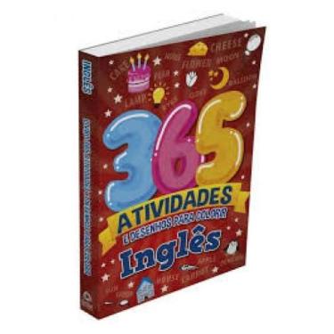 Imagem de Livro - Inglês Livro 365 Atividades e Desenhos para Colorir