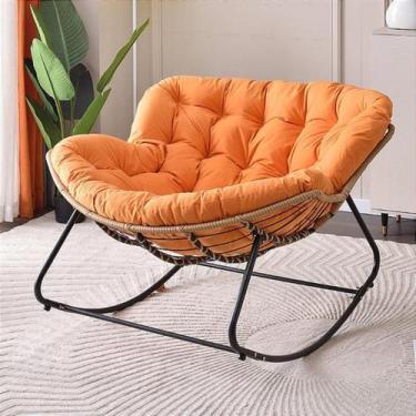 Imagem de Poltrona de Balanço Nut Design Ergonômico Descanso Leitura Decoração S