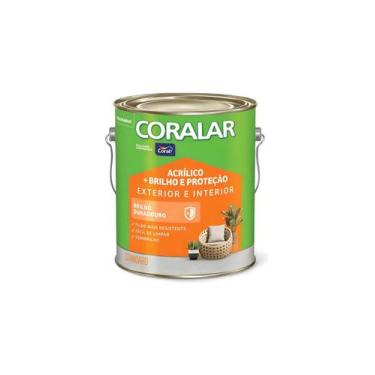 Imagem de Coralar Brilho + Proteção: branco duradouro e brilhante 3,6L