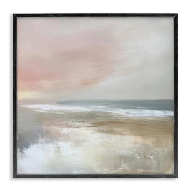 Imagem de Stupell Industries Muted Landscape Marsh Waters Black Framed Giclee Art, design by Petal Prints Design, 61 x 61 cm
