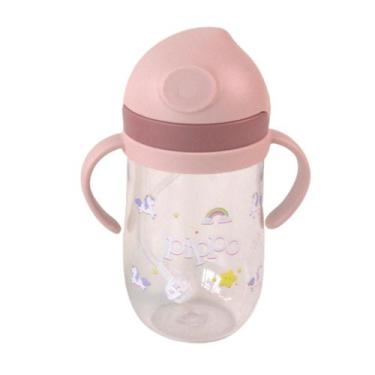 Imagem de Copo Bebe Transição Treinamento Beber Deitado Antivazamento 350 ml  Pi