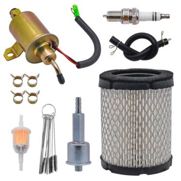 Imagem de Cylinman 149-2311 Bomba de combustível elétrica 140-3280 Filtro de ar adequado para Onan Cummins 3600 4000 4KW Gerador RV QG Microlite MicroQuiet 4000 4KW KY KYD com filtro de combustível 149-2457