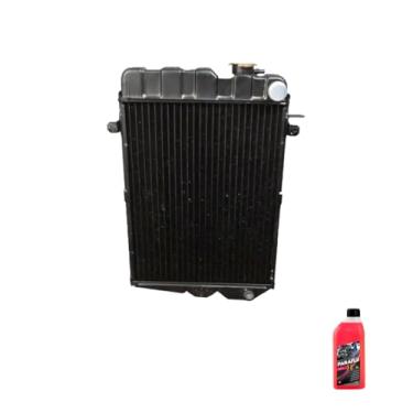 Imagem de Kit Radiador VW Gol Voyage Parati Savero até 1986 com Aditivo Paraflu 01L Rosa