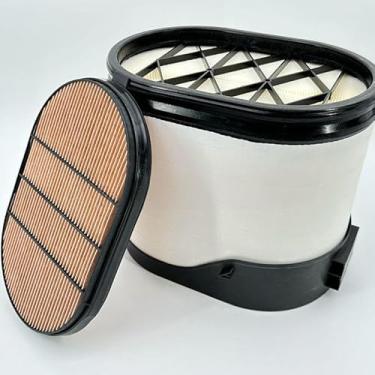 Imagem de AF4207 AF4201 DBA5399 CA5789 49677 Conjunto de filtro de ar compatível com ATLAS COPCO QAC1250 QAC1450, JCB JS300 JS305 JS370, NEW HOLLAND T 8330 T 8.390 T 9.45 0 T 9.505 T 9.560, LIEBHERR HS8130 LTM