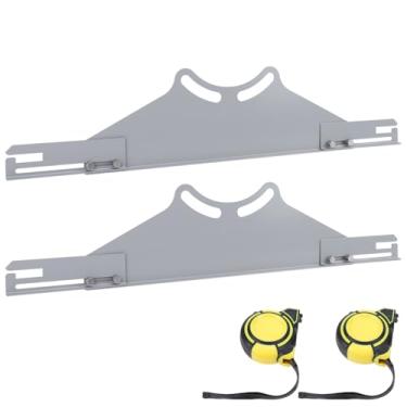 Imagem de Fabater Ferramenta de Alinhamento de Rodas Placas de Alinhamento de Dedos Resistentes, Ferramentas de Alinhamento Automotivo Com 2 Fitas de Medição para Carros, Caminhões e SUVs