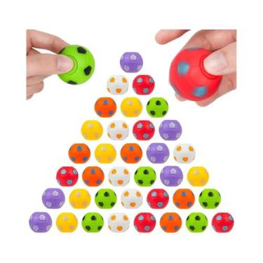 Imagem de Mini Fidget Spinner Em Forma De Bola De Futebol Para Crianças, 10 a 30
