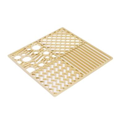 Imagem de ZAWELIYO Bandeja de Carimbo Elegante para Cubos de Gelo Elegância Sem Esforço para Coquetéis Uísque | Eleve a Sua Experiência de Beber Com Uma Estética Moderna | Organize Coquetéis Inesquecíveis | (A)