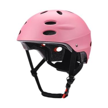Imagem de Fenteer Capacete infantil para ciclismo, skate e bicicleta, para meninos e meninas, Rosa