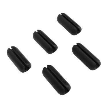 Imagem de Brrnoo Pesos de Lápis, Auxílio de Escrita à Mão de Silicone Antiderrapante de 1 Onça Com Abertura Triangular para Canetas Lápis Pincéis Marcadores, Melhora o Controle de Escrita para (Preto)