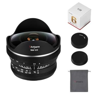 Imagem de 7Artisans 6 mm F2.0 APS-C lente olho de peixe ultra ampla 220° foco manual, compatível com câmeras de montagem Nikon-Z sem espelho ZFC Z50 Z30