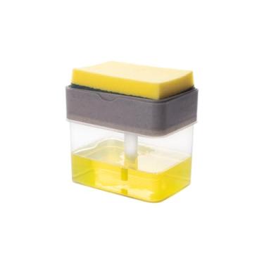 Imagem de Porta Esponja Dispenser Detergente 520 ml Plasútil