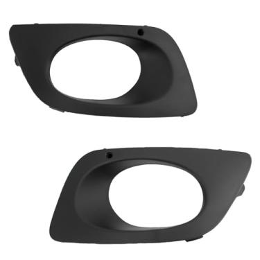 Imagem de TRQ Conjunto de moldura de farol de neblina compatível com Mercedes-Benz Sprinter 2500 Sprinter 3500 2014-2018